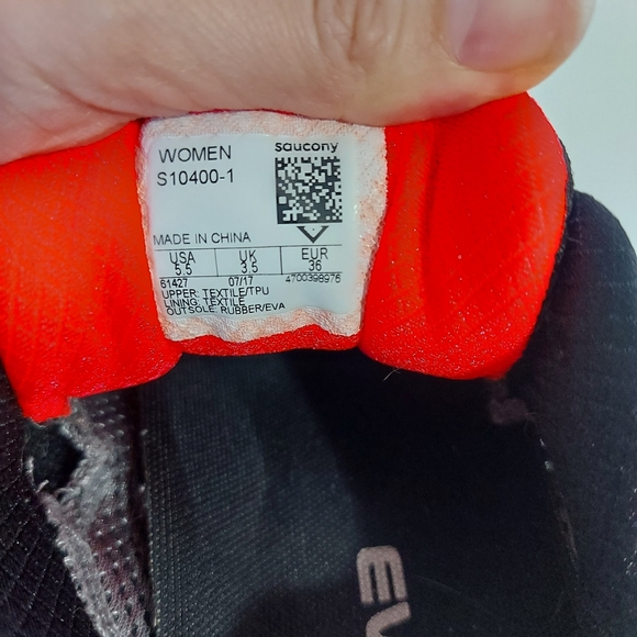 Saucony Women’s Ride 10 Everun Gym Athletic Training Running Shoes Size 5.5 - Picture 7 of 8